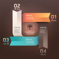 Abstract arrow Infographics banner