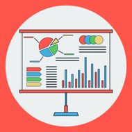 Business presentation concept