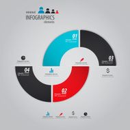 Minimal infographics design Vector N20