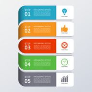 Modern business infographics options banner N2