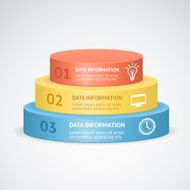 Vector infografic podium N2