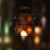 Retro abstract background N16