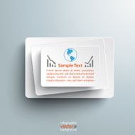Big Abstract White Rectangles Infographic