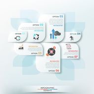 Modern Infographics Process Template N14