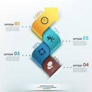 Modern infographics options banner N533