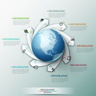 Modern Infographic Options Banner N41