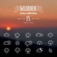 Vector Weather Icons N3