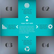 Infographics web design Modern template N12