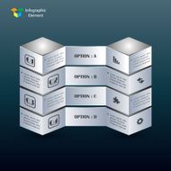 Infographics web design Modern template N13