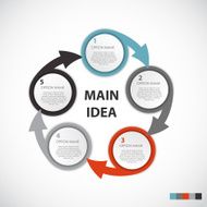 Infographic Templates for Business Vector Illustration N1228