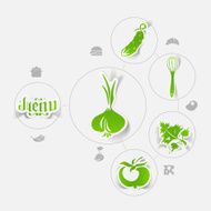 restaurant sticker infographic N13