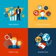 Business and management set