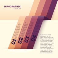 Paper options template vector illustration N4