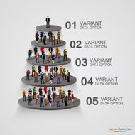 People on a pedestal in the hierarchy N2