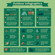 Outdoor Travel Infographic Elements