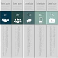 Business infographic design N427