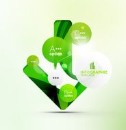 Modern business infographics N57