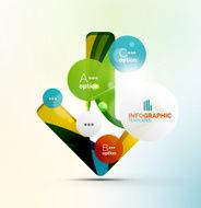 Modern business infographics N66