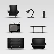 Home interior icons N2
