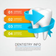 Dentistry info Vector Illustration