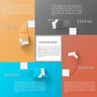 Infohraphic design template vector eps 10 illustration