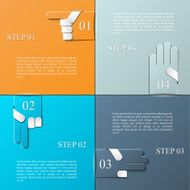 Infohraphic design template vector eps 10 illustration N2