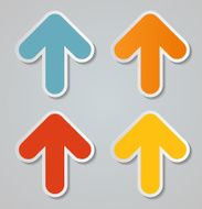 Infographic Arrow Icon Vector Illustration N2