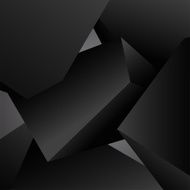 Abstract geometric shape Modern vector background