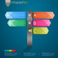 Modern Signs business s options Vector illustration