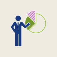 Business flat icon N50