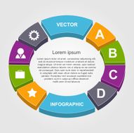 Vector infographic design elements N13