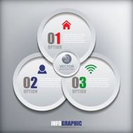 Modern infographic template for business design N37