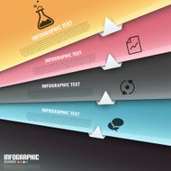 Modern infographics options banner N547