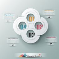 Modern infographic option banner N75