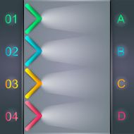 Modern design template infographics banner N2