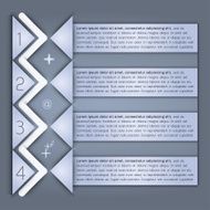 Modern design template infographics banner N3