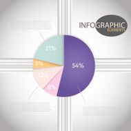 Circle chart templates Infographic percent pie