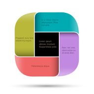 Abstract vector design - minimalistic style