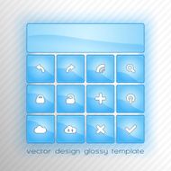 Blue Buttons