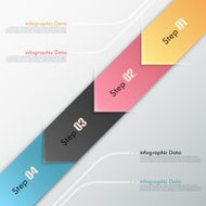 Modern infographics options banner N562
