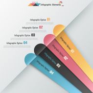 Modern infographics options banner N565