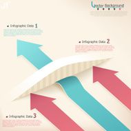Modern infographics options banner N570