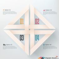 Modern infographics options banner N573