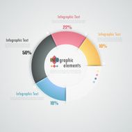 Modern infographics options banner N577