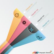 Modern infographics options banner N578