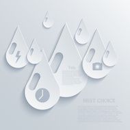 Vector modern drop background Eps 10