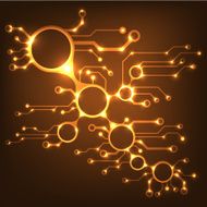 Ðbstract circuit board techno background EPS10 vector N4