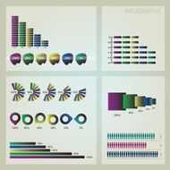 Infographics icon set