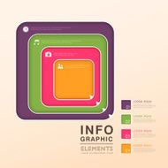 abstract flow chart infographics N27