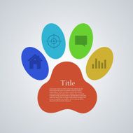 Vector modern infographic element design Eps 10 N2